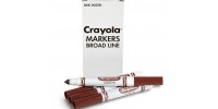 Feutre Crayola Conique Lavable/12 - (Choix de Couleur en Option)